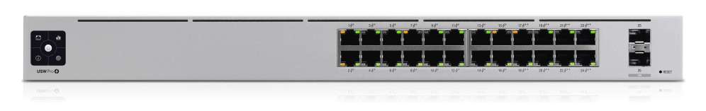 Switch Ubiquiti USW-Pro-24-POE UniFi Switch Pro 24 PoE (16+ 8++ 2 SFP+) — imagen 1