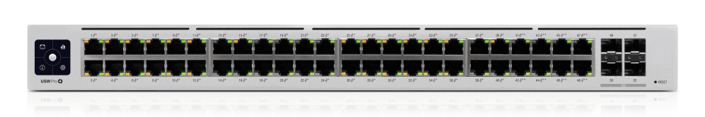 Switch Ubiquiti USW-Pro-48-POE UniFi Switch Pro 48 PoE (40+ 8++ 2 SFP+) — imagen 1