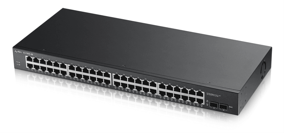 Switch Zyxel GS1900-48 V2 48 Port Gigabit L2 Managed — imagen 1