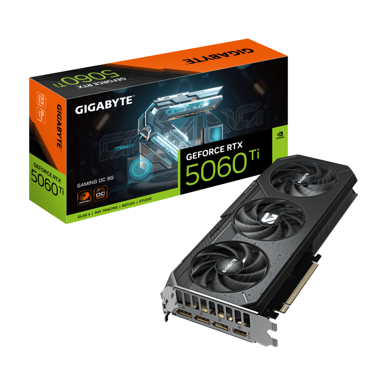 Tarjeta Gráfica Gigabyte RTX 5060 Ti OC 8GB GDDR7 — imagen 1
