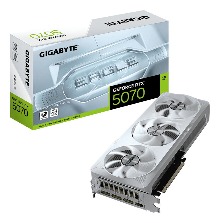 Tarjeta Gráfica Gigabyte RTX 5070 Eagle OC IC 12GB
