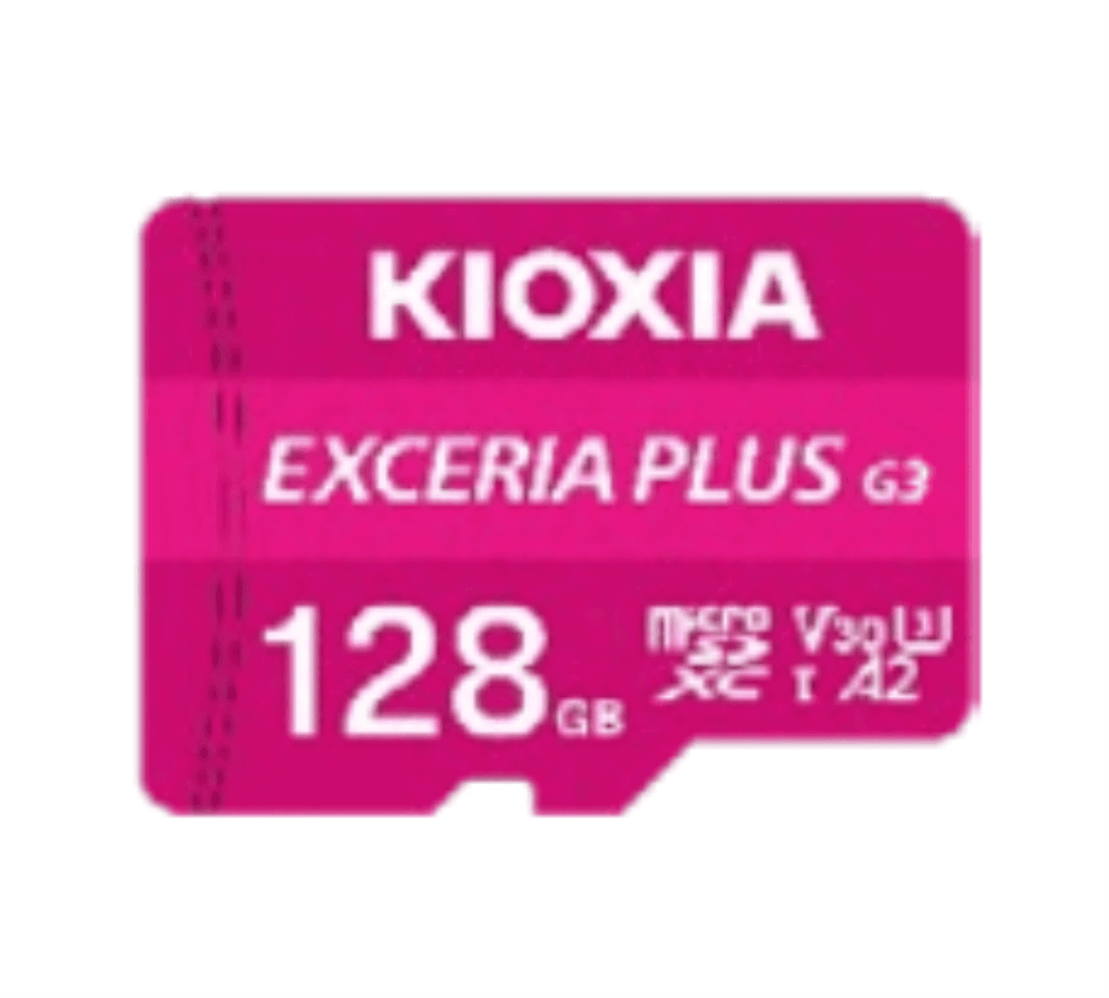Tarjeta MicroSD Kioxia 128GB Exceria Plus G3 LMPL3M128GG2 — imagen 1