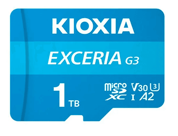 Tarjeta MicroSD Kioxia 1TB Exceria G3 LMEX3L001TG2