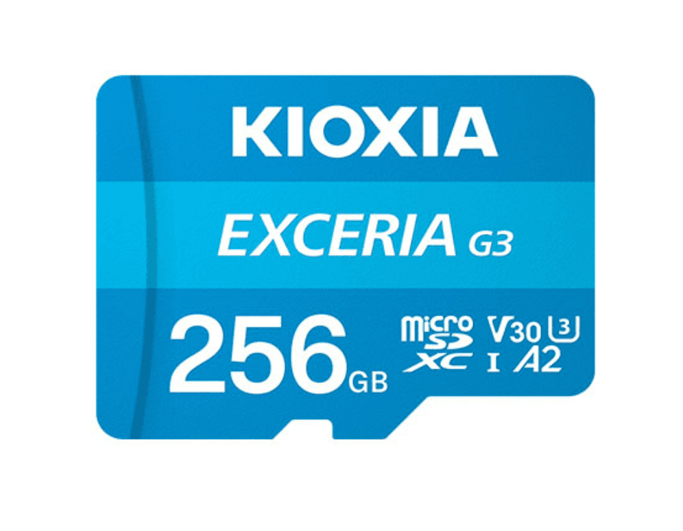 Tarjeta MicroSD Kioxia 256GB Exceria G3 LMEX3L256GG2 — imagen 1