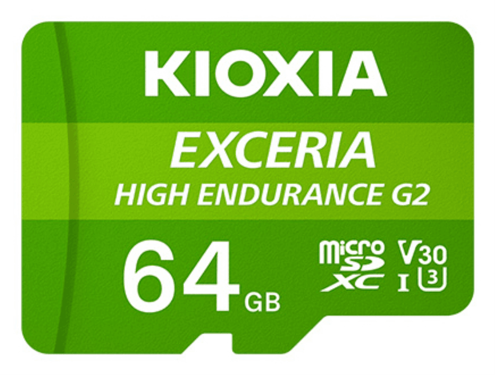 Tarjeta MicroSD Kioxia 64GB High Endurance G2 LMHE2G064GG2 — imagen 1