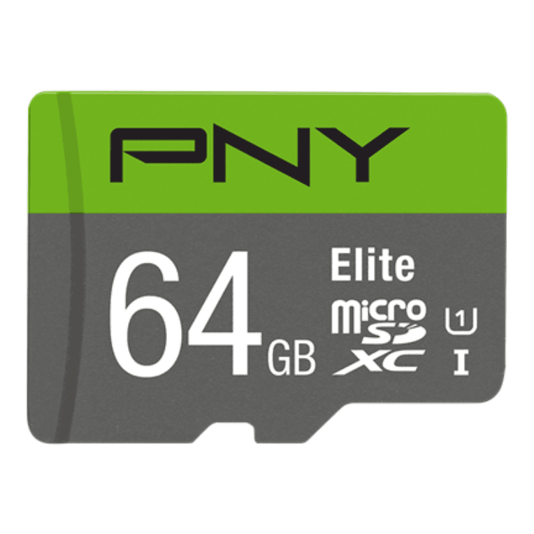 Tarjeta MicroSD Pny 64GB Elite UHS-I C10 R100 P-SDUX64U185GW-GE — imagen 1