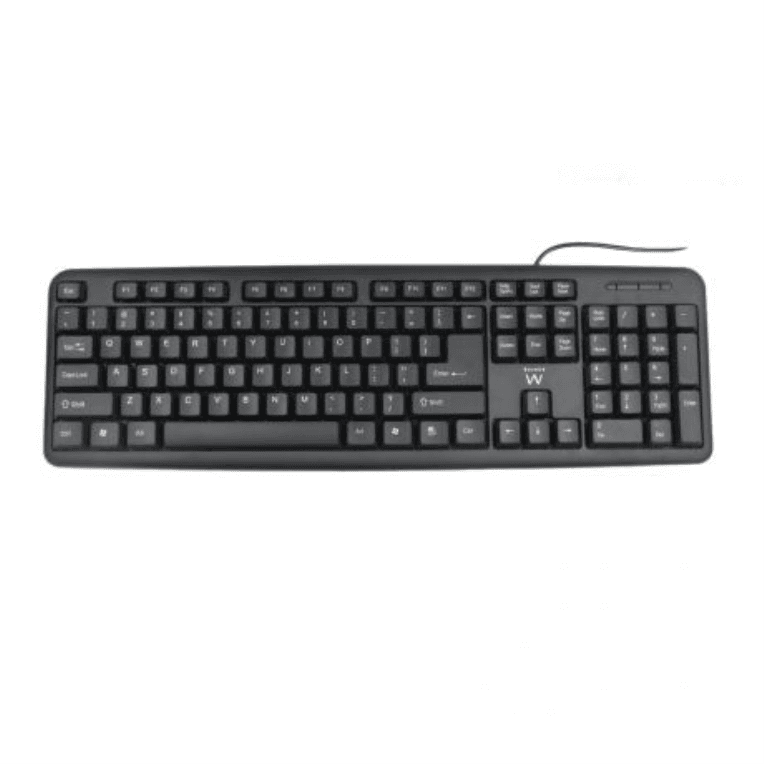 Teclado Ewent EW3112 Portugues USB Negro — imagen 1