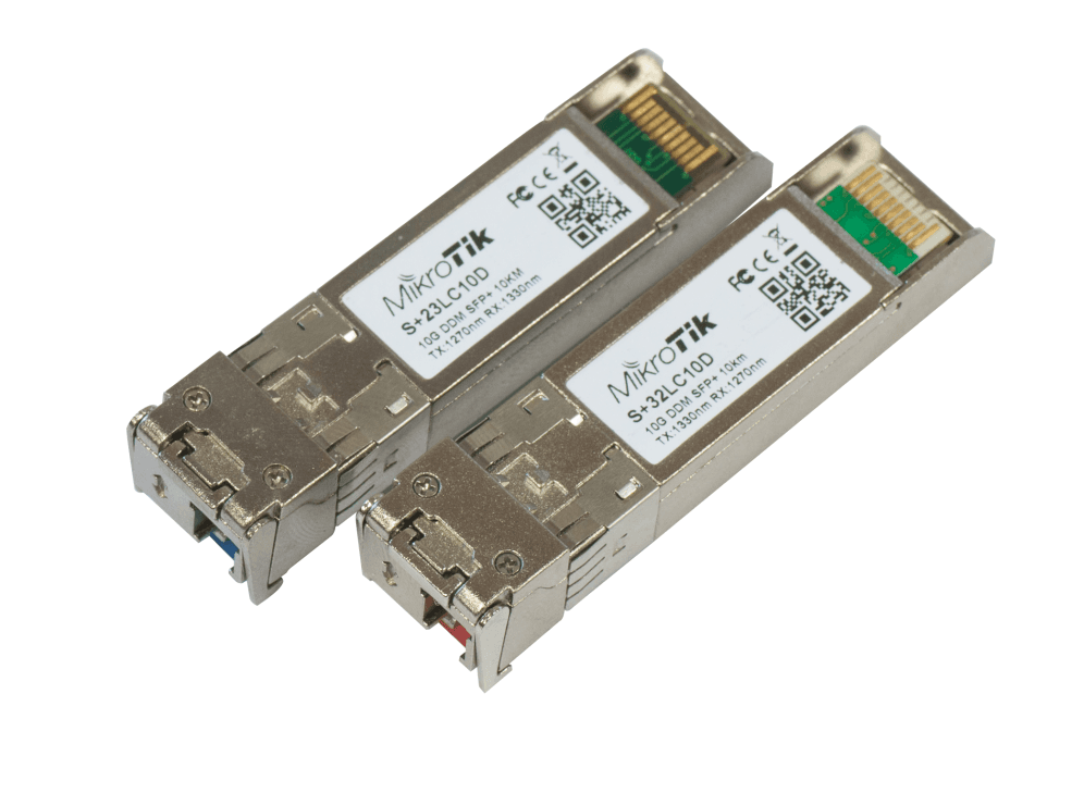 Transceptor Mikrotik S+2332LC10D SFP+ Pack 2 Unidades — imagen 1