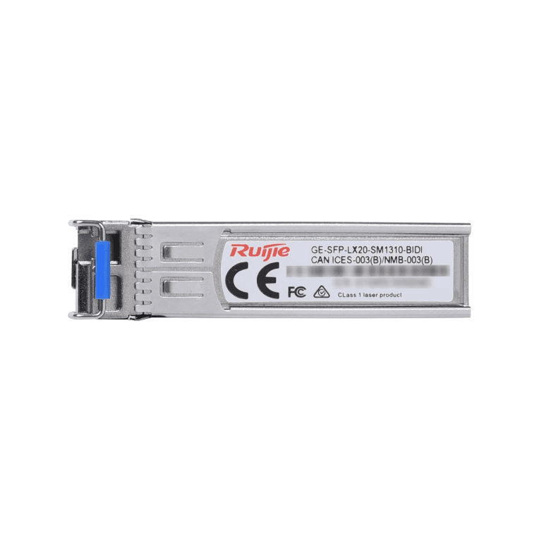 Transceptor Ruijie RG-GE-SFP-LX20-SM1310-Bidi LC SMF 20km 1310/1550 — imagen 1