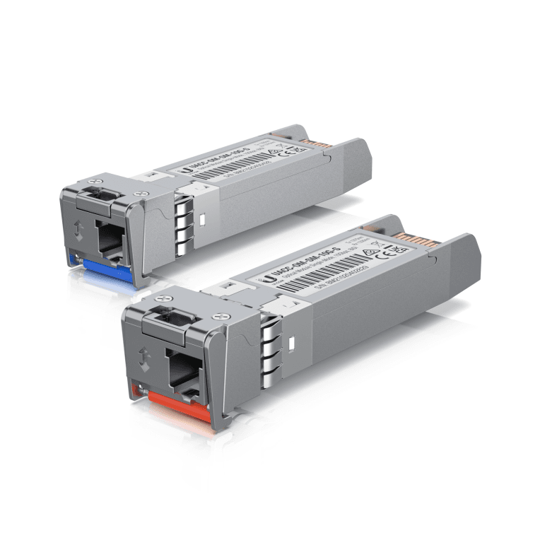 Transceptor Ubiquiti UACC-OM-SM-10G-S-2 UFiber Transceiver SM 2Pack Bidi — imagen 1