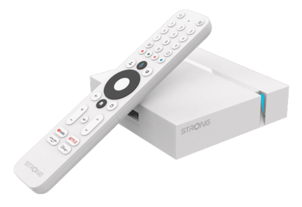 TV Box SmartTv Strong LEAP-S3+V2 Convertidor De Smart TV Blanco 4K Ultra HD 16 GB Wifi Ethernet — imagen 1