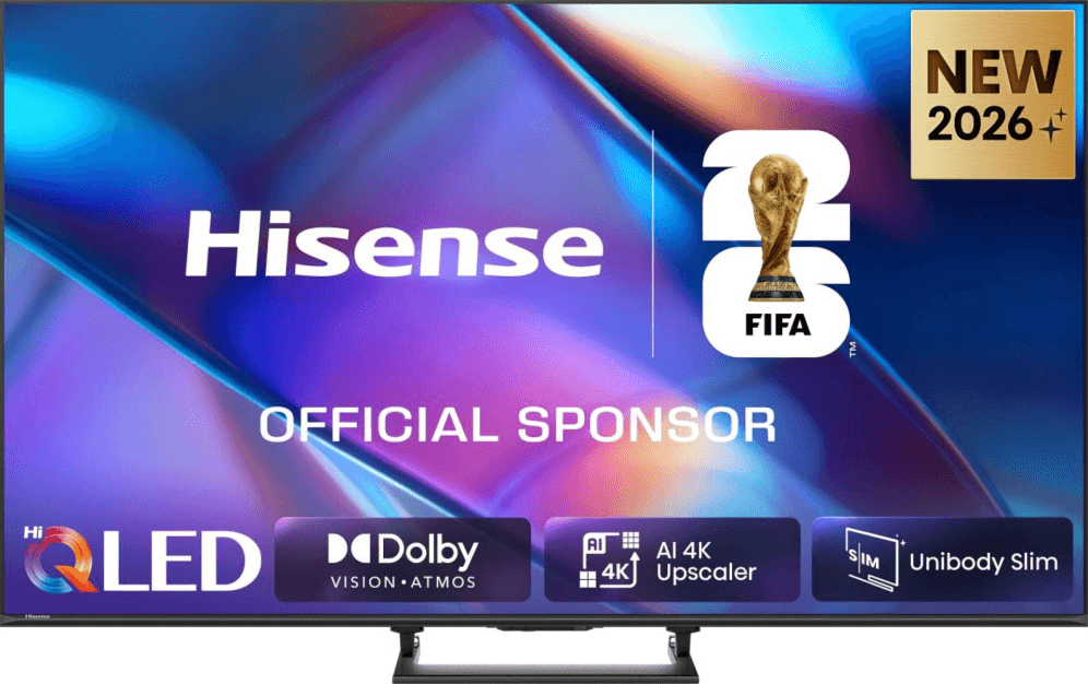 TV Hisense 65A7S 65" UHD 4K QLED Dolby Vision Atmos Diseño Unibody HDR10+ — imagen 1