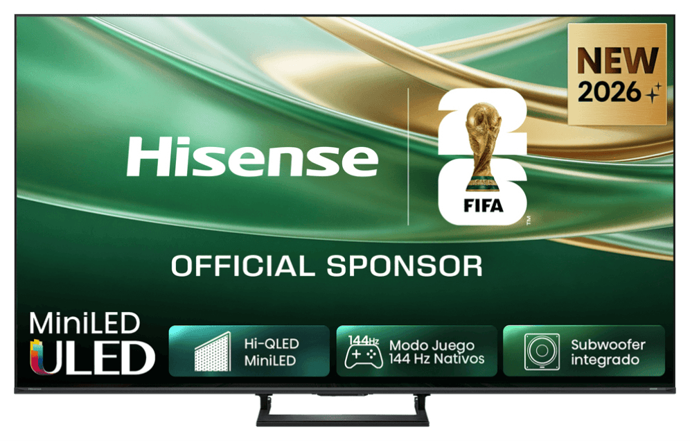 TV Hisense 85E8S 85" 4K Ultra HD Mini Led Gaming Dolby Vision Atmos 144Hz HDR10+ — imagen 1