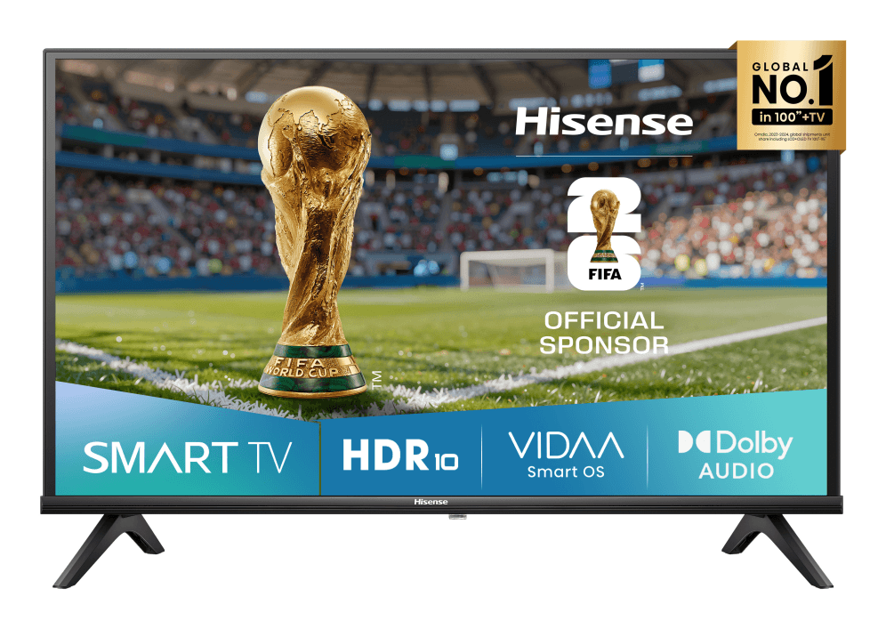 TV Hisense LED 32A4Q 32" HD Smart TV Dolby DTS HD Sin Marcos Modo Juego — imagen 1
