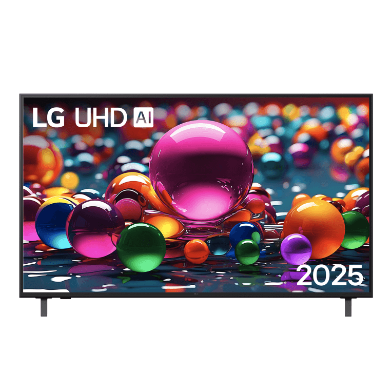 TV LG LED UHD AI UA75 55UA75006LA 55" UHD 4K Smart TV Negro — imagen 1