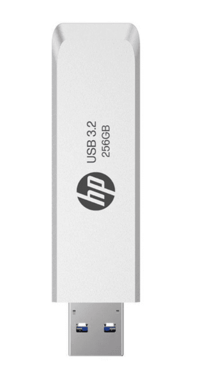 USB HP 256GB 819W 3.2 PLATA HPFD819W-A-256
