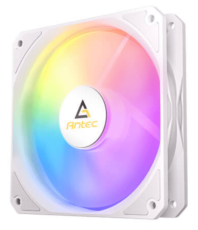 VENTILADOR CAJA ANTEC P12 ARGB 3X VENT REVERSE 120MM RGB BLANCO — imagen 1