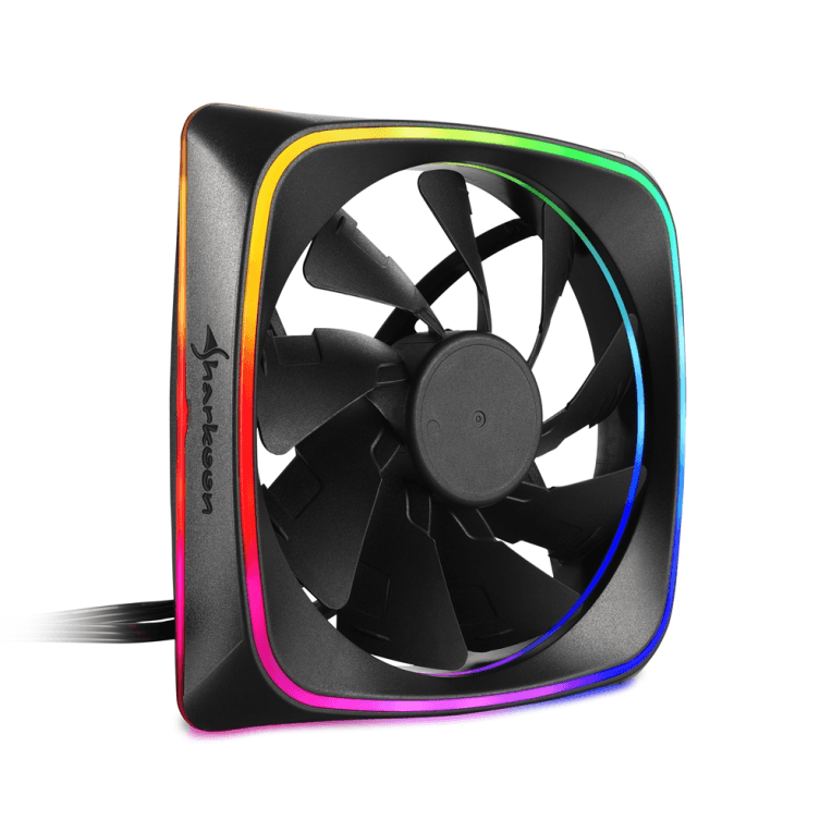 Ventilador de Caja Sharkoon Shark Lights Fan 120mm RGB — imagen 1