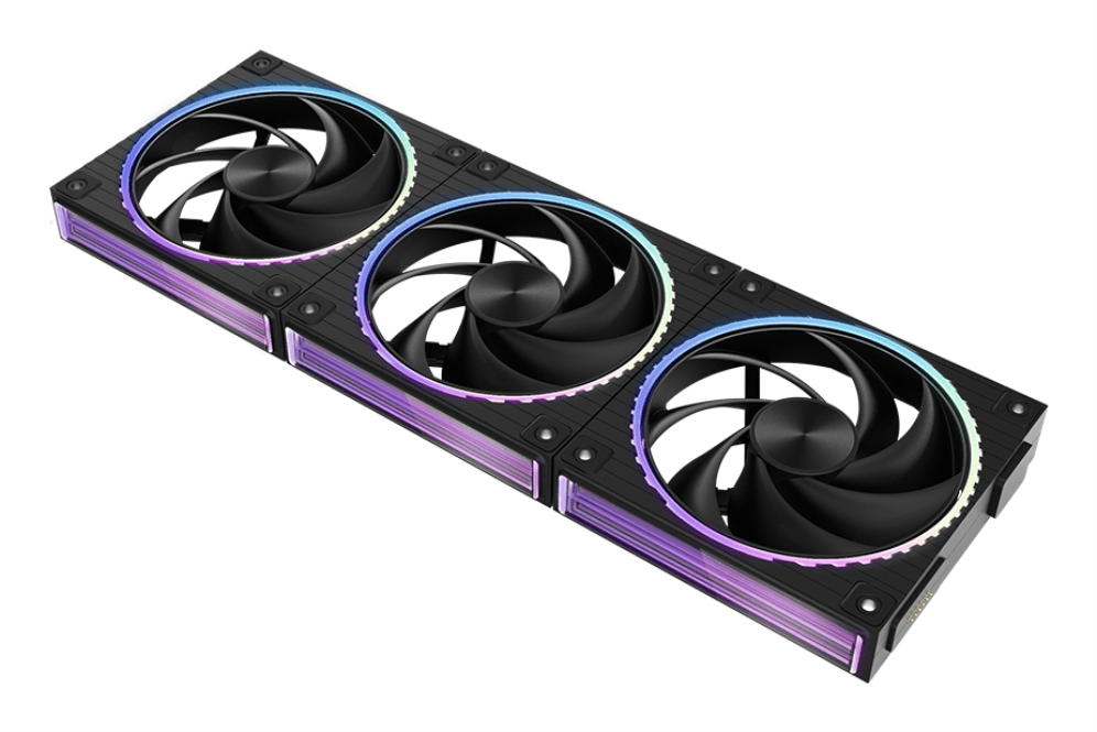 Ventilador de Caja Zalman ZM-DF120 A3 Negro ARGB 1x Vent 120mm — imagen 1