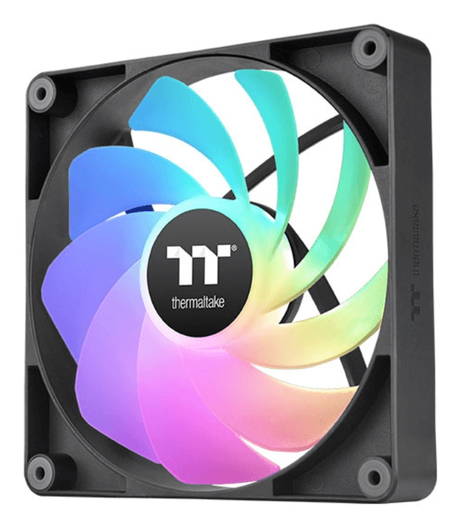 Ventilador Inverso de Caja Thermaltake CT120 ARGB 2 Ventiladores Negro — imagen 1