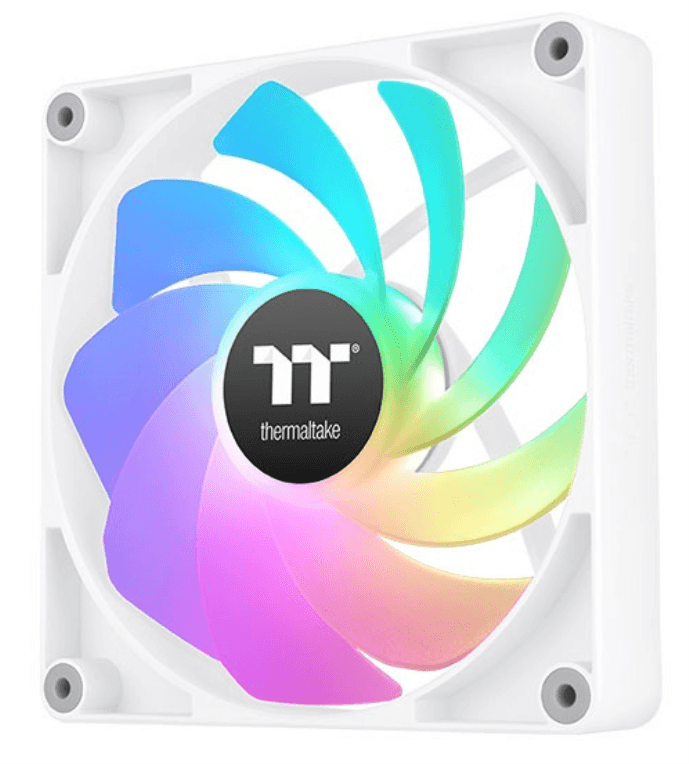 Ventilador Inverso de Caja Thermaltake CT140 ARGB 2 Ventiladores 140mm Blanco — imagen 1