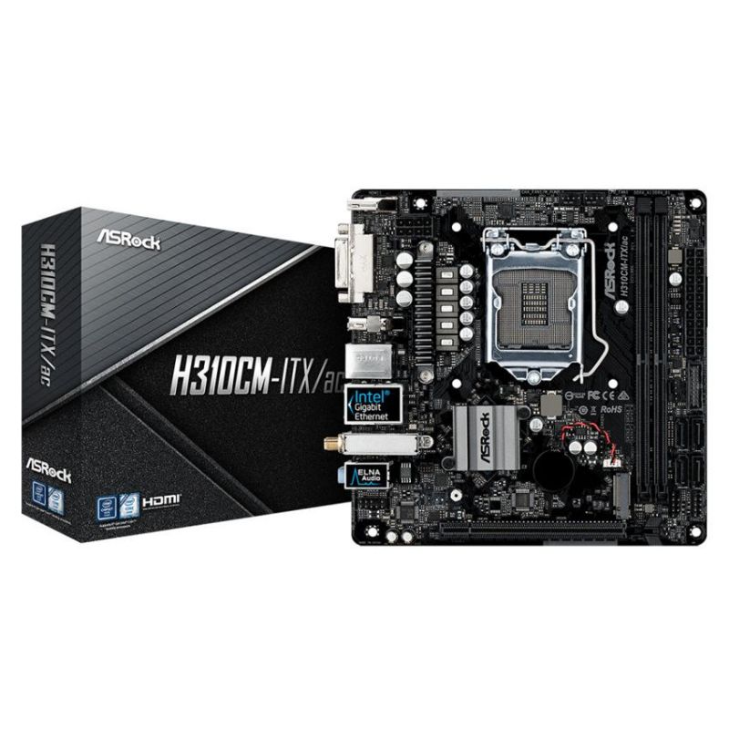 Asrock h310cm itx ac обзор