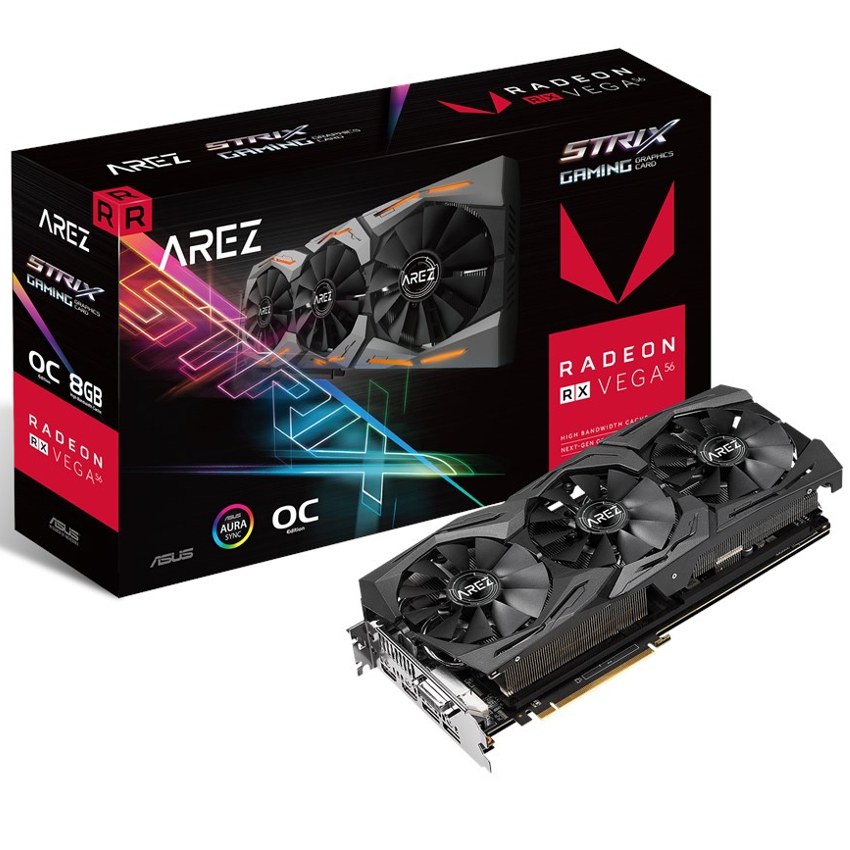 Asus vega 56 strix разгон