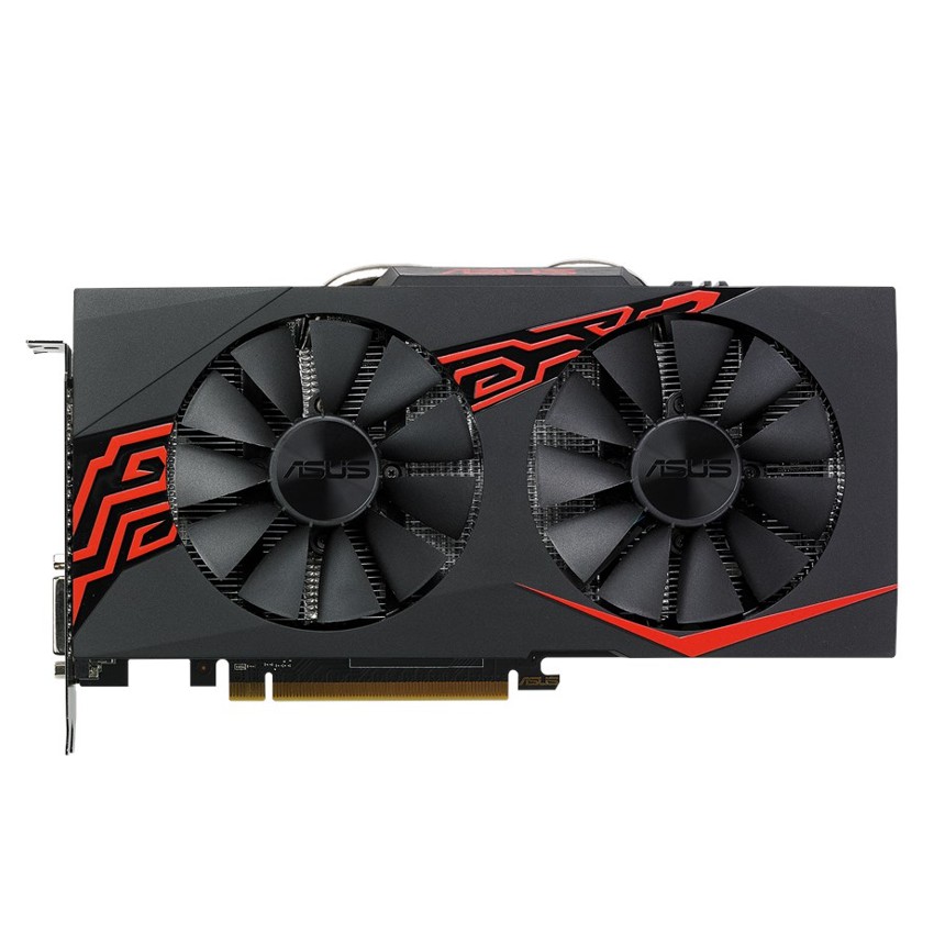 Asus dual rx580 4gb в разборе