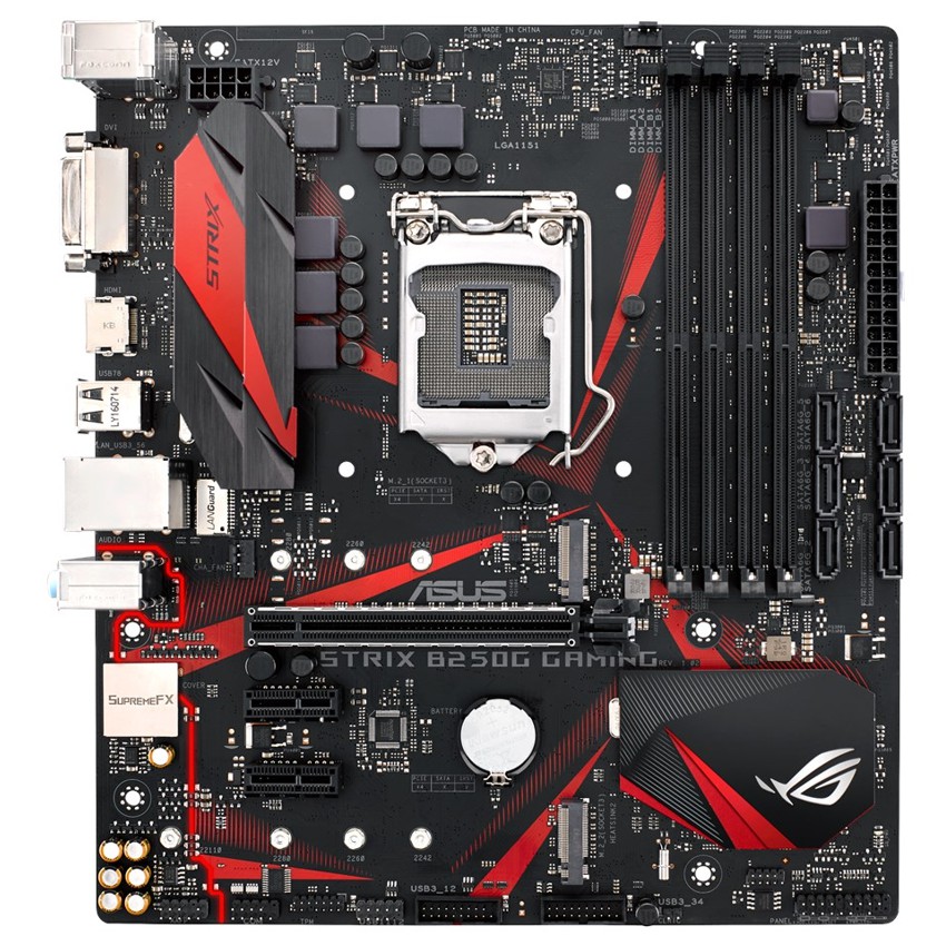 Asus strix b250g gaming подключение