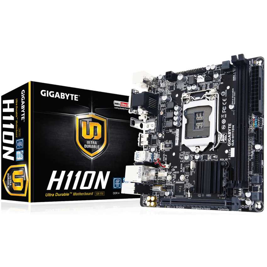 Gigabyte ga h110n обзор