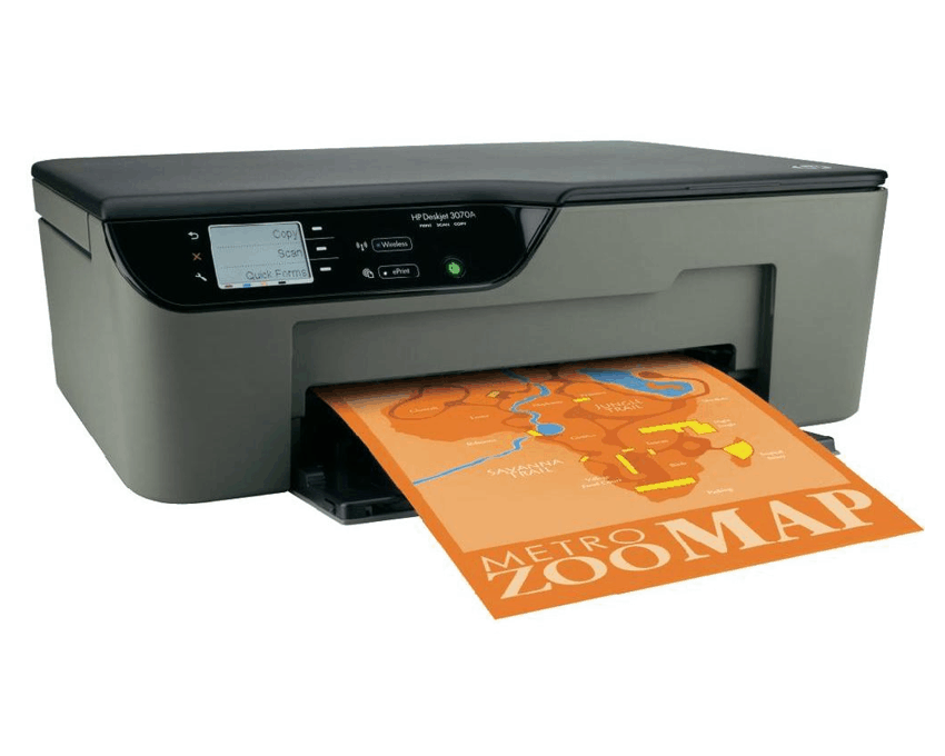 Hp deskjet 3070a сброс до заводских настроек